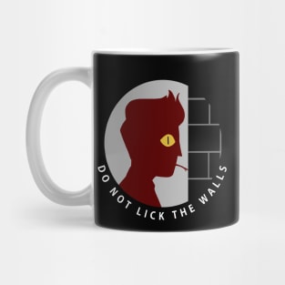 do not lick the walls Mug